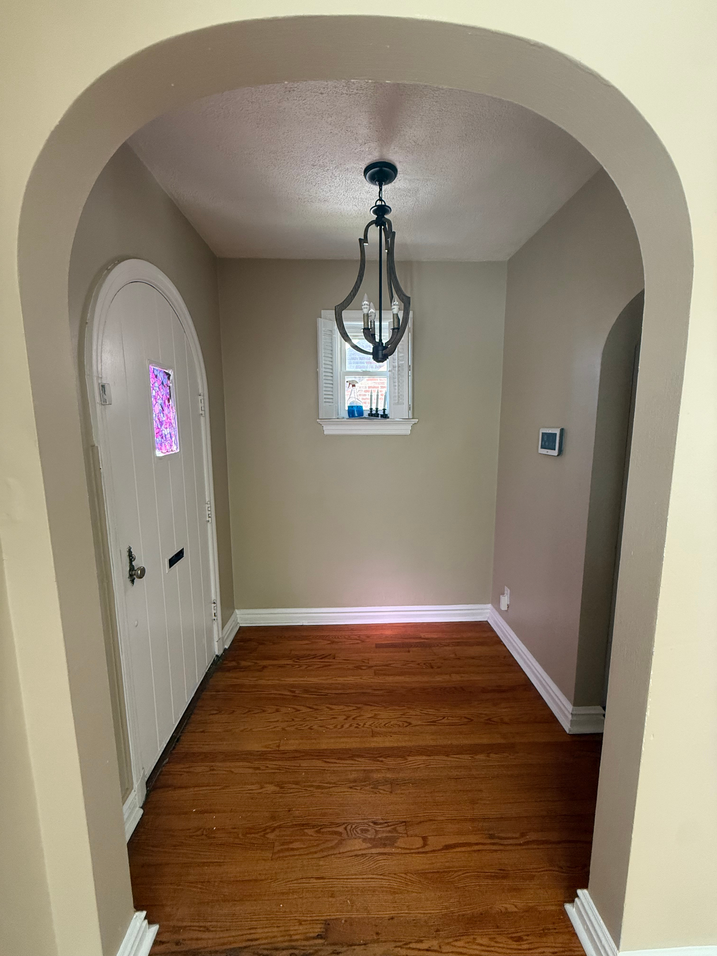 Foyer from the living room side